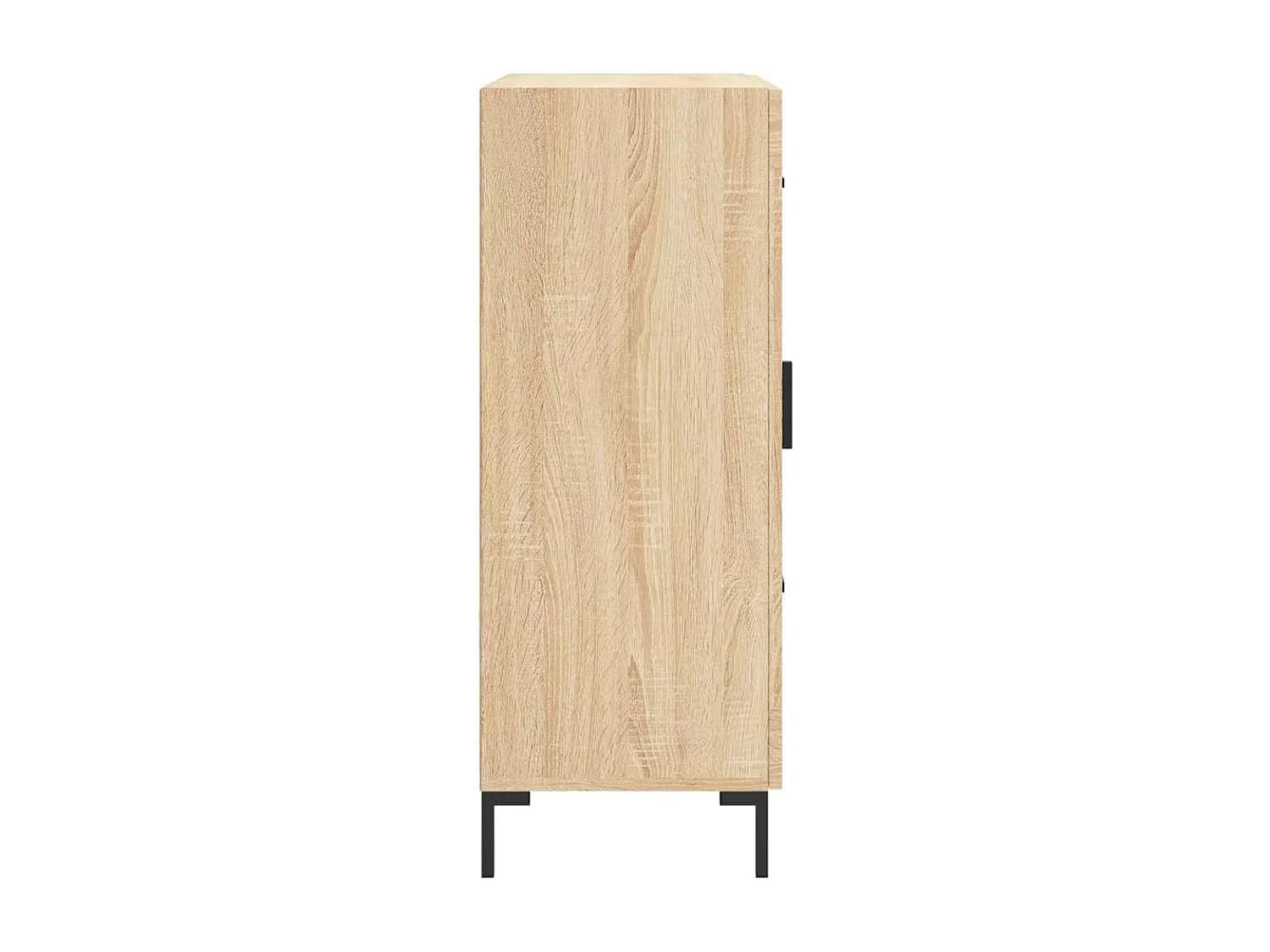 Buffet chêne sonoma 69,5x34x90 cm bois d'ingénierie