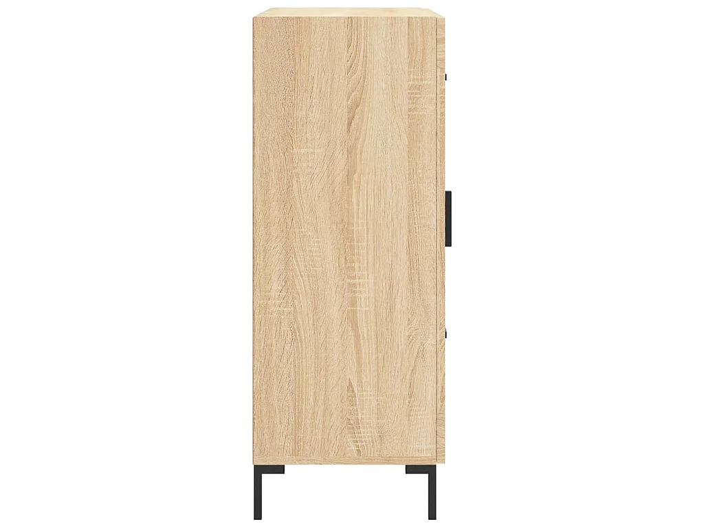 Credenza Rovere Sonoma 69,5x34x90 cm in Legno Multistrato