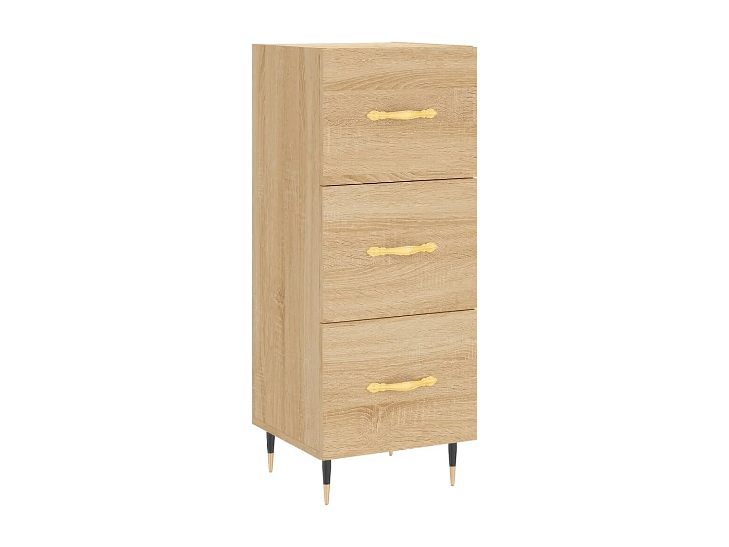 Buffet Chêne sonoma 34,5x34x90 cm Bois d'ingénierie