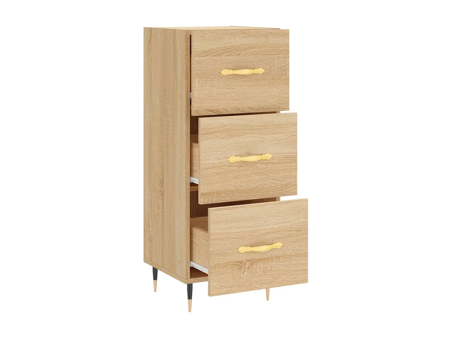 Buffet Chêne sonoma 34,5x34x90 cm Bois d'ingénierie