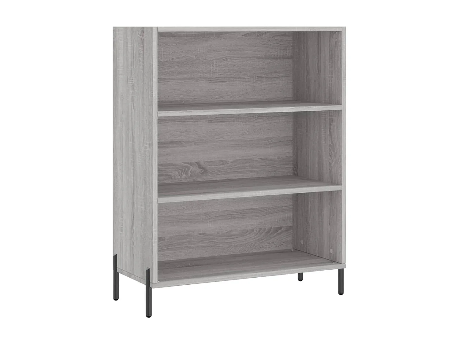 Buffet sonoma gris 69,5x32,5x180 cm bois d'ingénierie