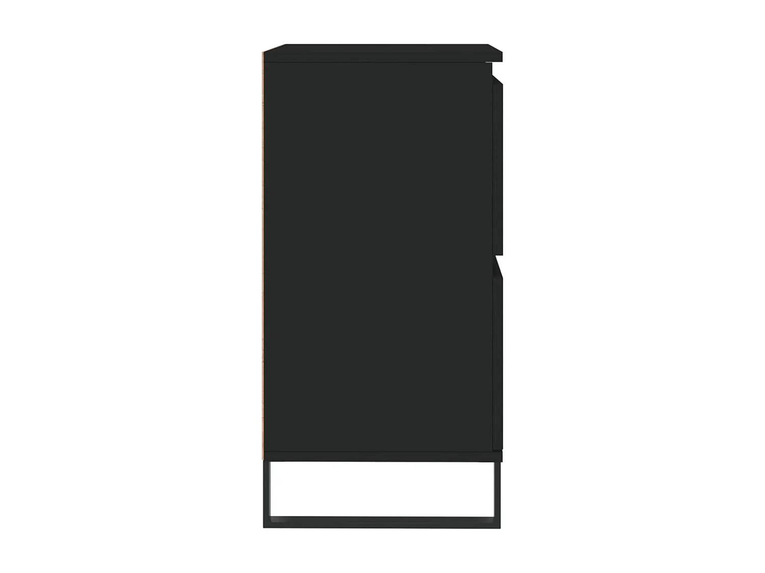 Aparador 60x35x70 cm derivados de madeira preto