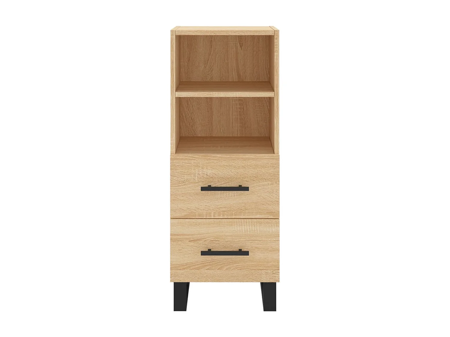 Buffet Chêne sonoma 34,5x34x90 cm Bois d'ingénierie