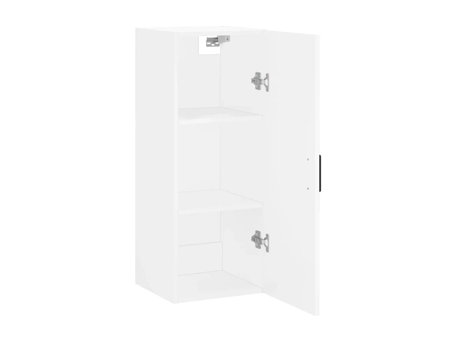 Armoire murale blanc 34,5x34x90 cm