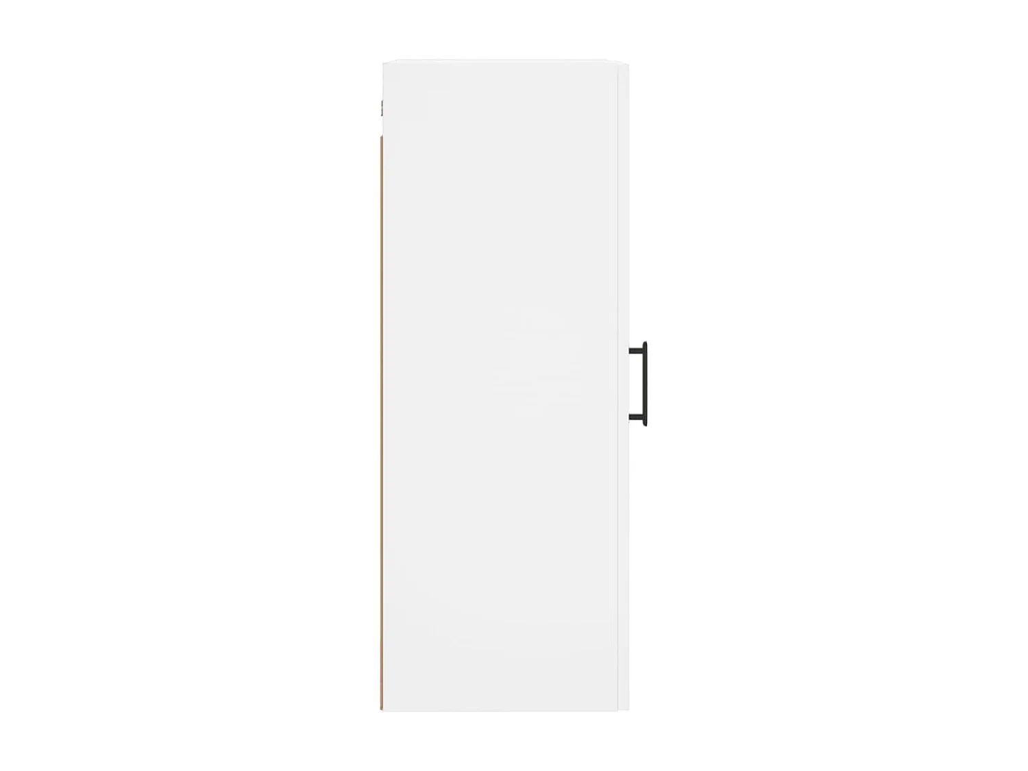 Armoire murale blanc 34,5x34x90 cm