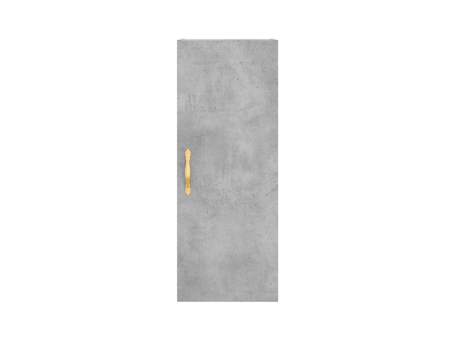 Highboard Betongrau 34,5x34x180 cm Holzwerkstoff
