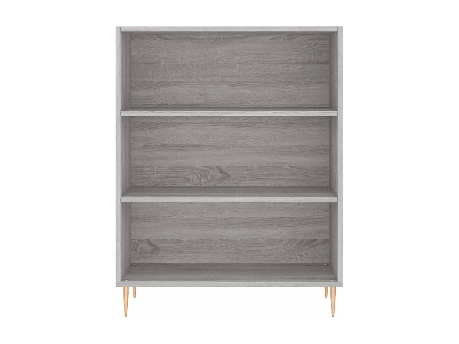 Credenza Grigio Sonoma 69,5x34x180 cm in Legno Multistrato