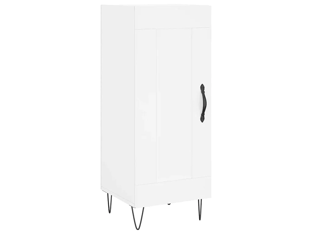 Buffet blanc 34,5x34x90 cm bois d'ingénierie