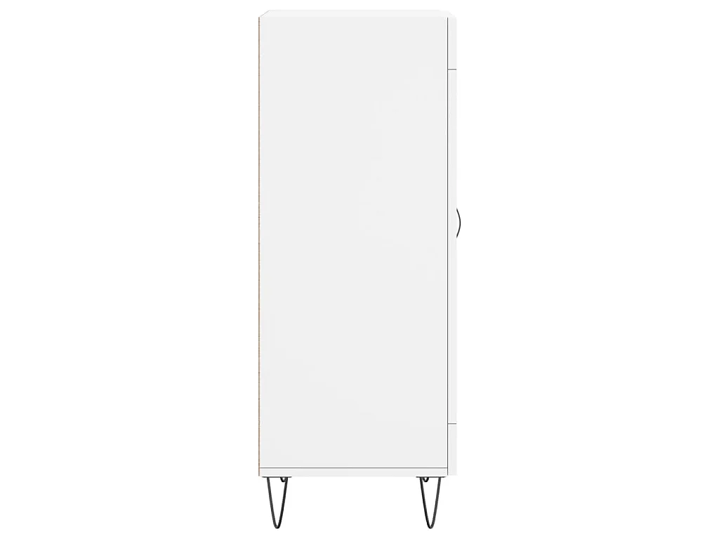 Buffet blanc 34,5x34x90 cm bois d'ingénierie