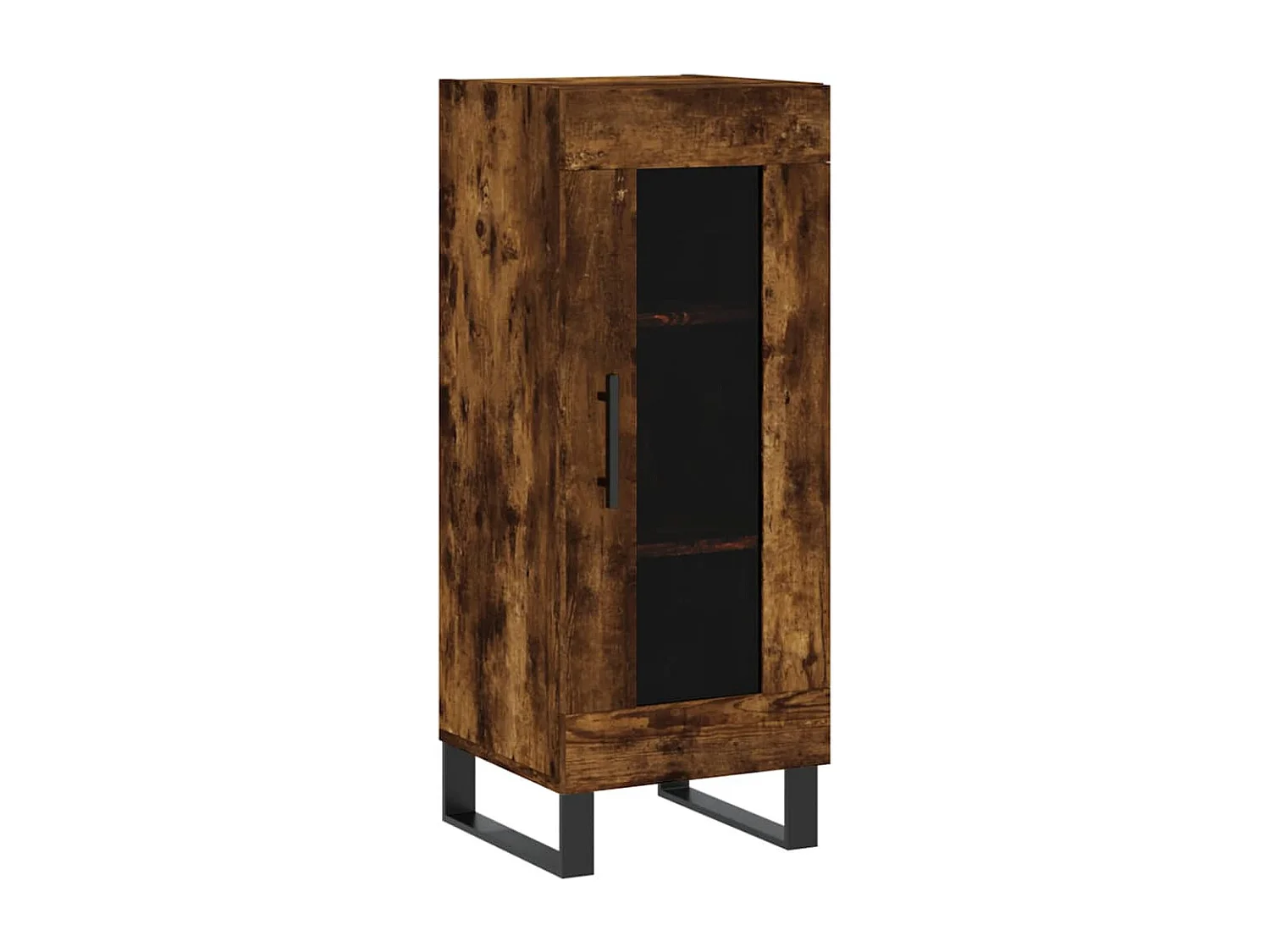 Highboard Räuchereiche 34,5x34x180 cm Holzwerkstoff