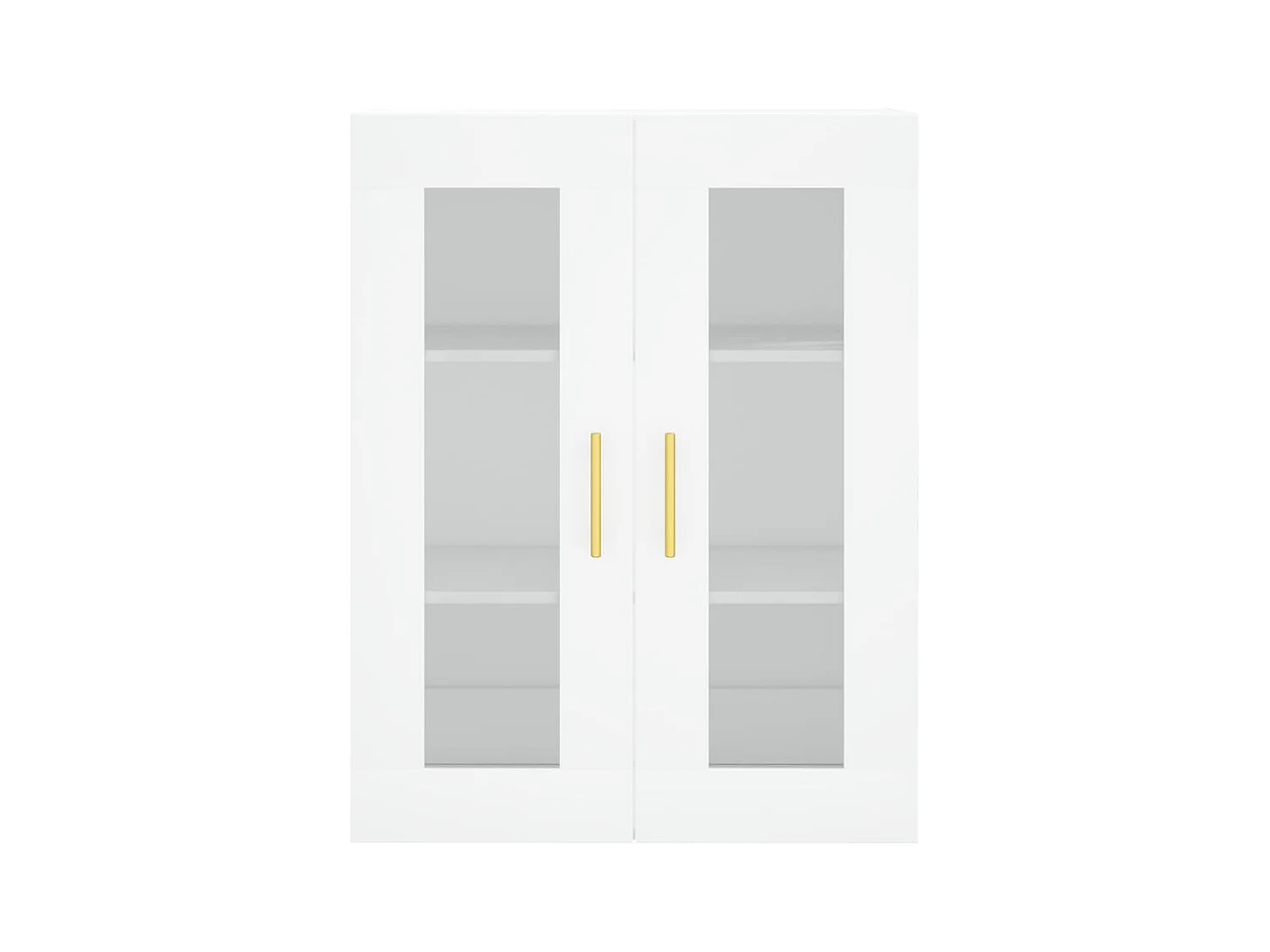 Armoire murale blanc 69,5x34x90 cm