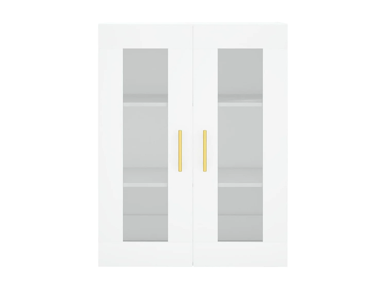 Armoire murale blanc 69,5x34x90 cm