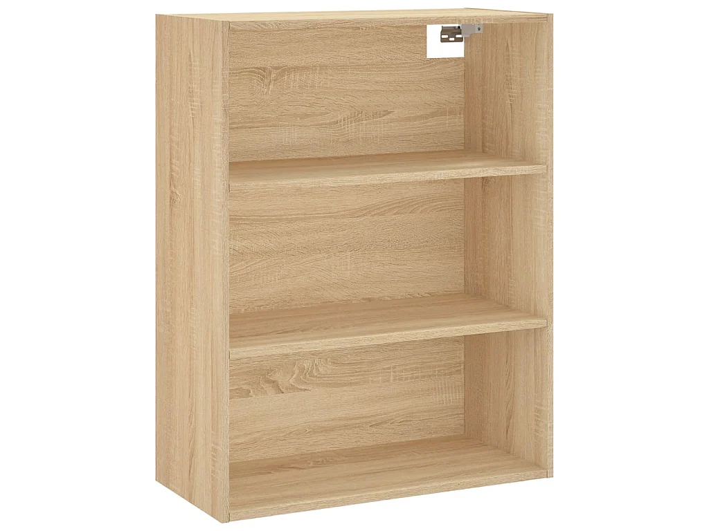 Buffet haut Chêne sonoma 69,5x34x180 cm Bois d'ingénierie