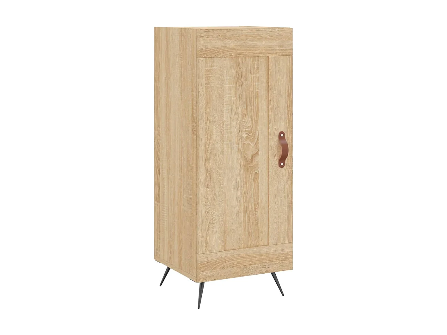 Dressoir 34,5x34x90 cm bewerkt hout sonoma eiken