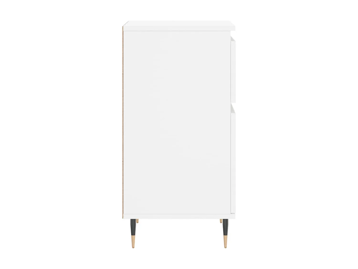 Aparadores 2 pcs 40x35x70 cm derivados de madeira branco