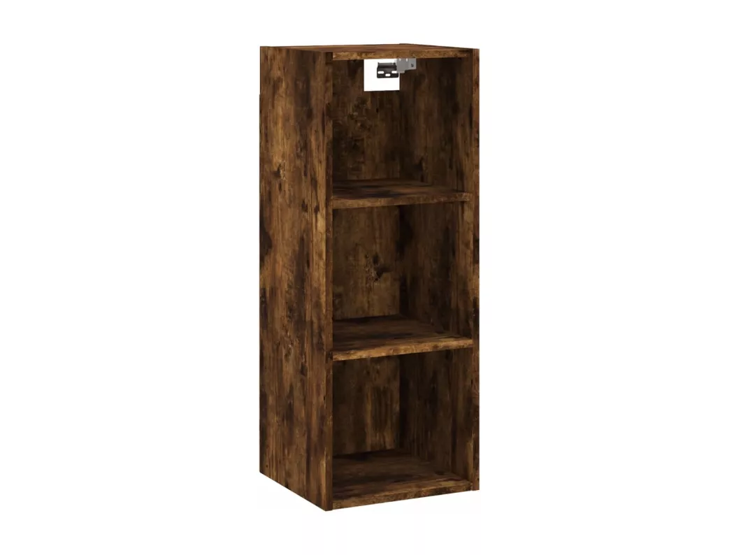 Kauf Unique Highboard Räuchereiche 34,5x34x180 cm Holzwerkstoff