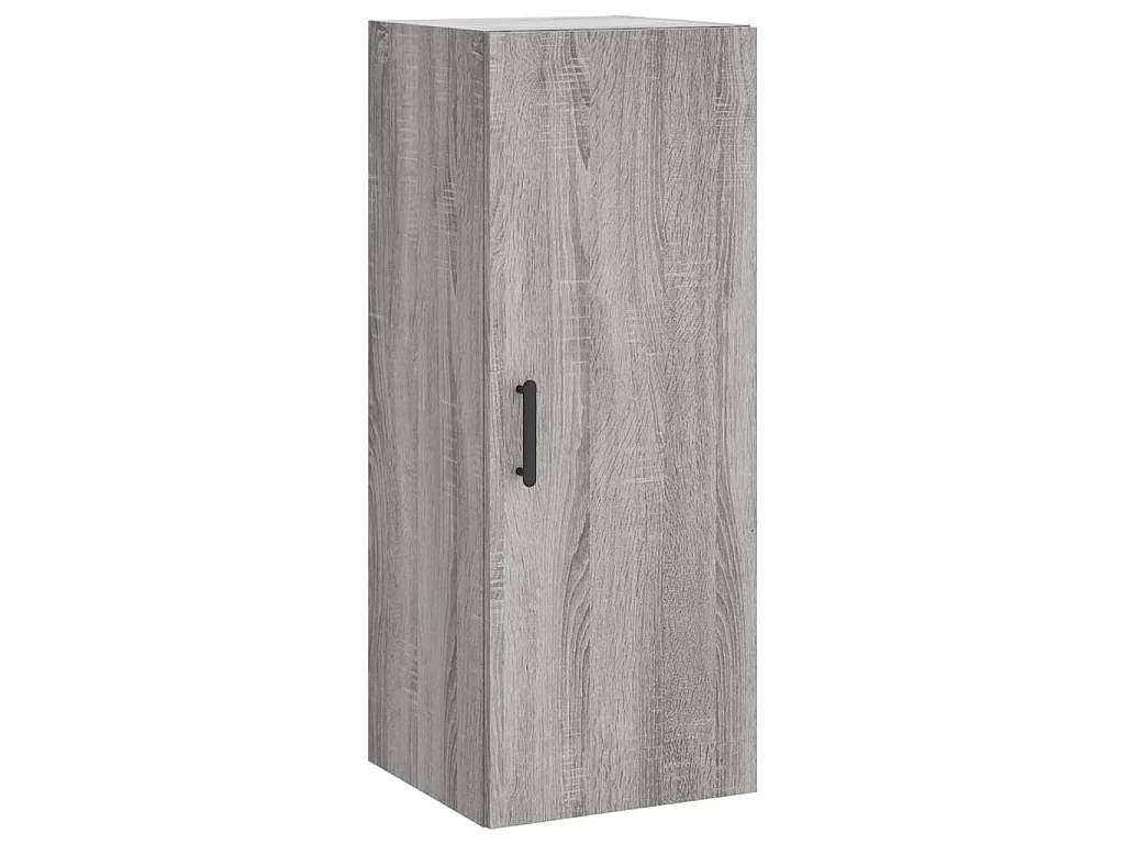 Armoire murale sonoma gris 34,5x34x90 cm