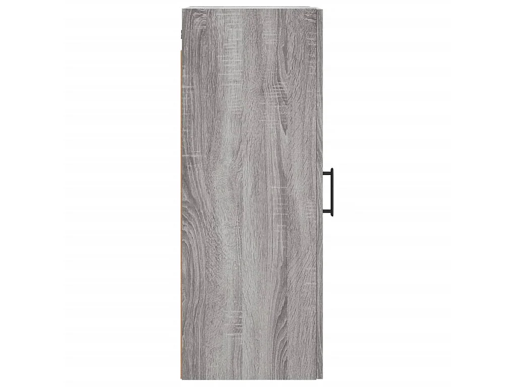 Bovenkast 34,5x34x90 cm grijs sonoma eikenkleurig