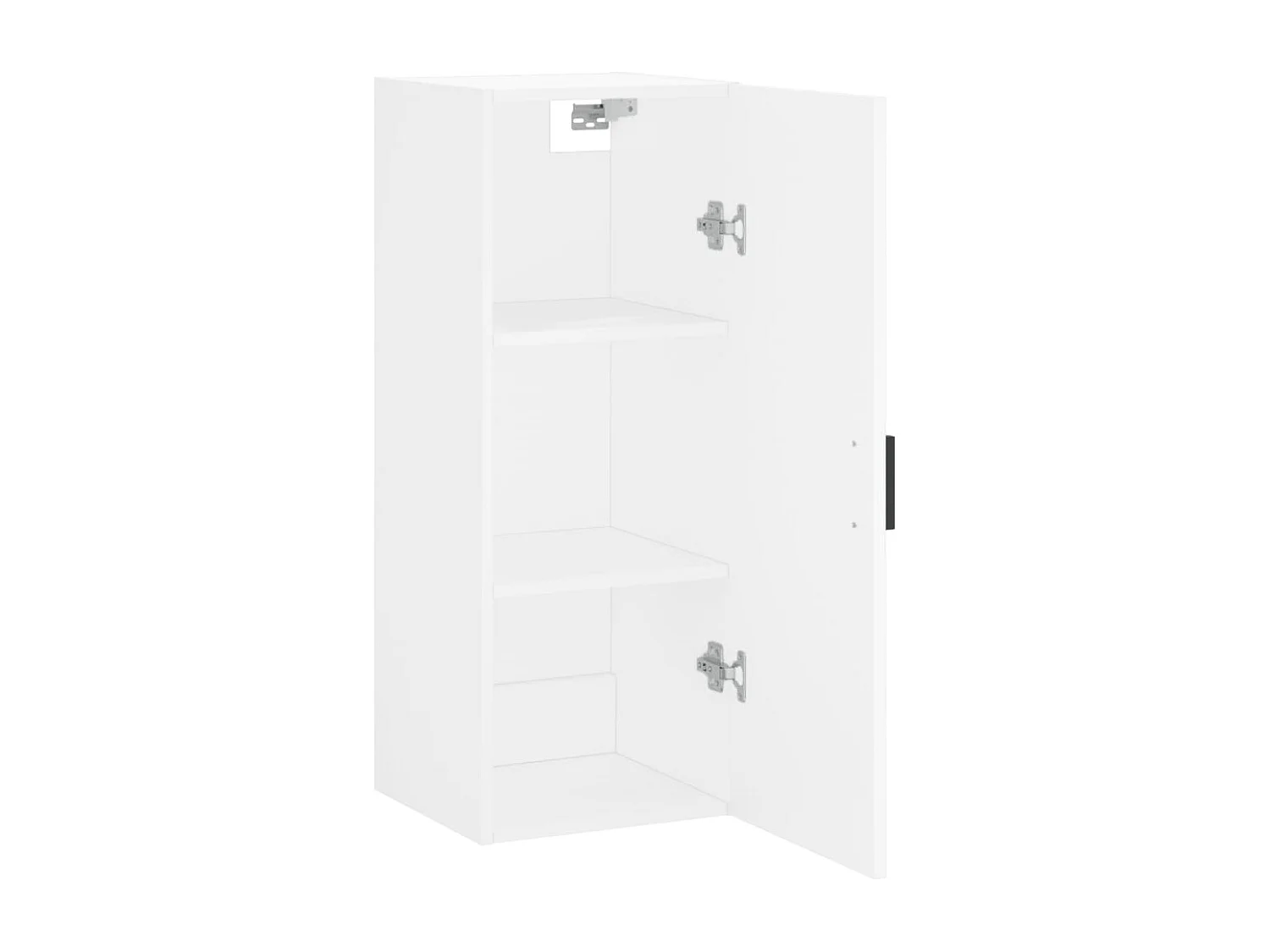 Wandschrank Weiß 34,5x34x90 cm