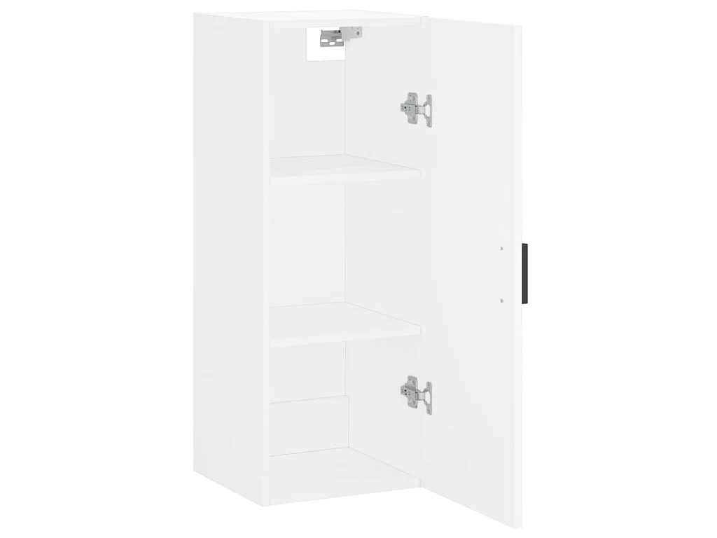 Armoire murale blanc 34,5x34x90 cm
