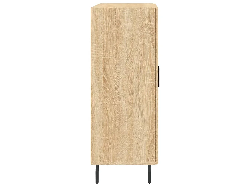 Buffet chêne sonoma 69,5x34x90 cm bois d'ingénierie