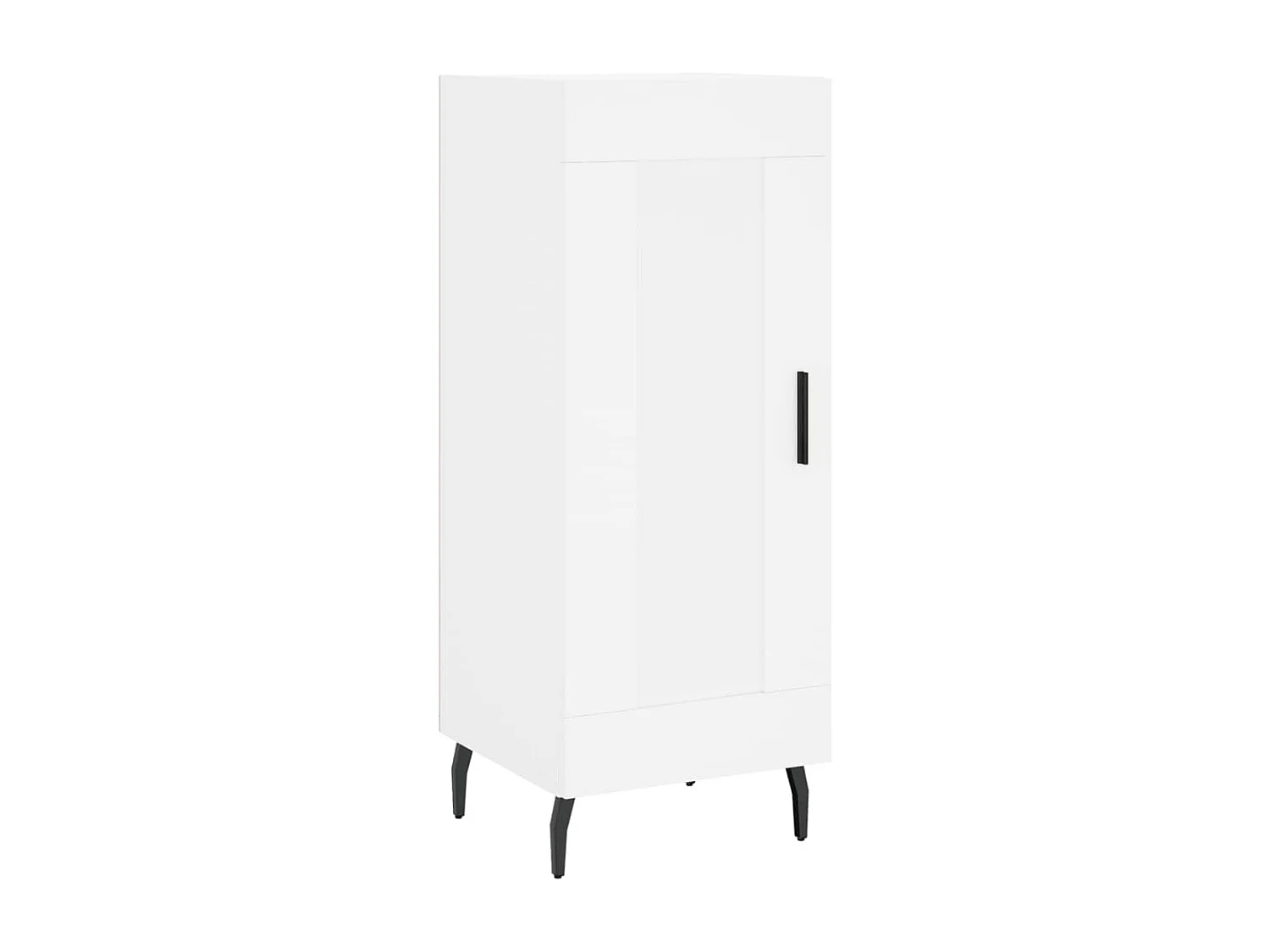 Sideboard Weiß 34,5x34x90 cm Holzwerkstoff