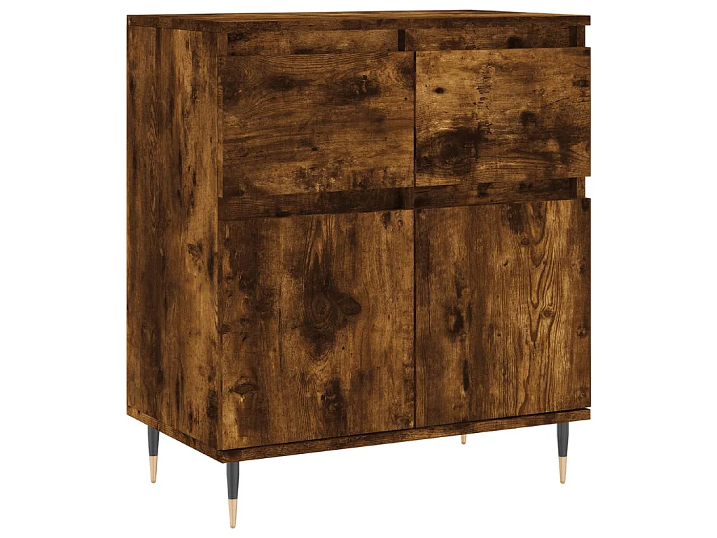 Sideboard Räuchereiche 60x35x70 cm Holzwerkstoff