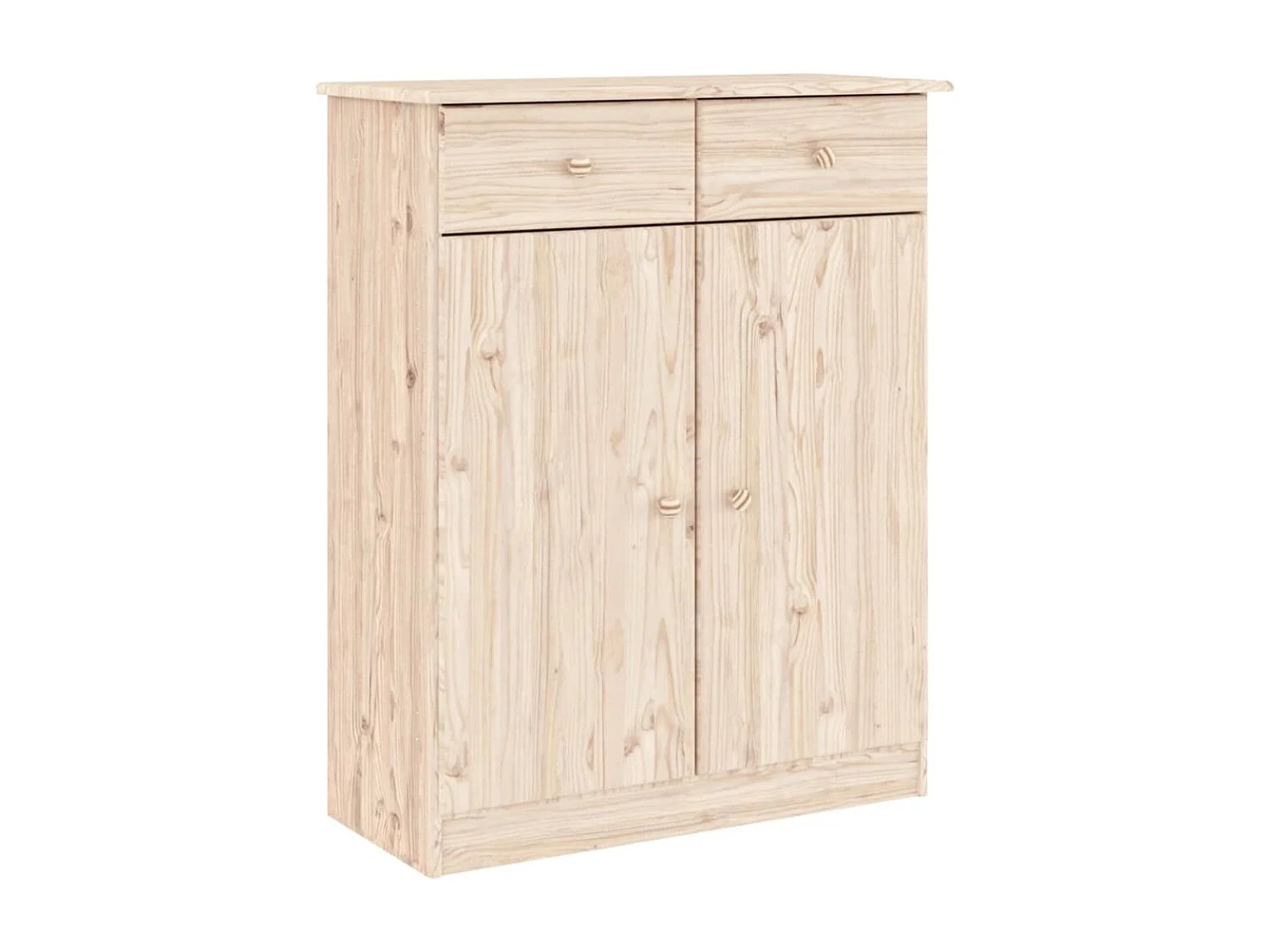 Buffet ALTA 77x35x188 cm bois massif de pin