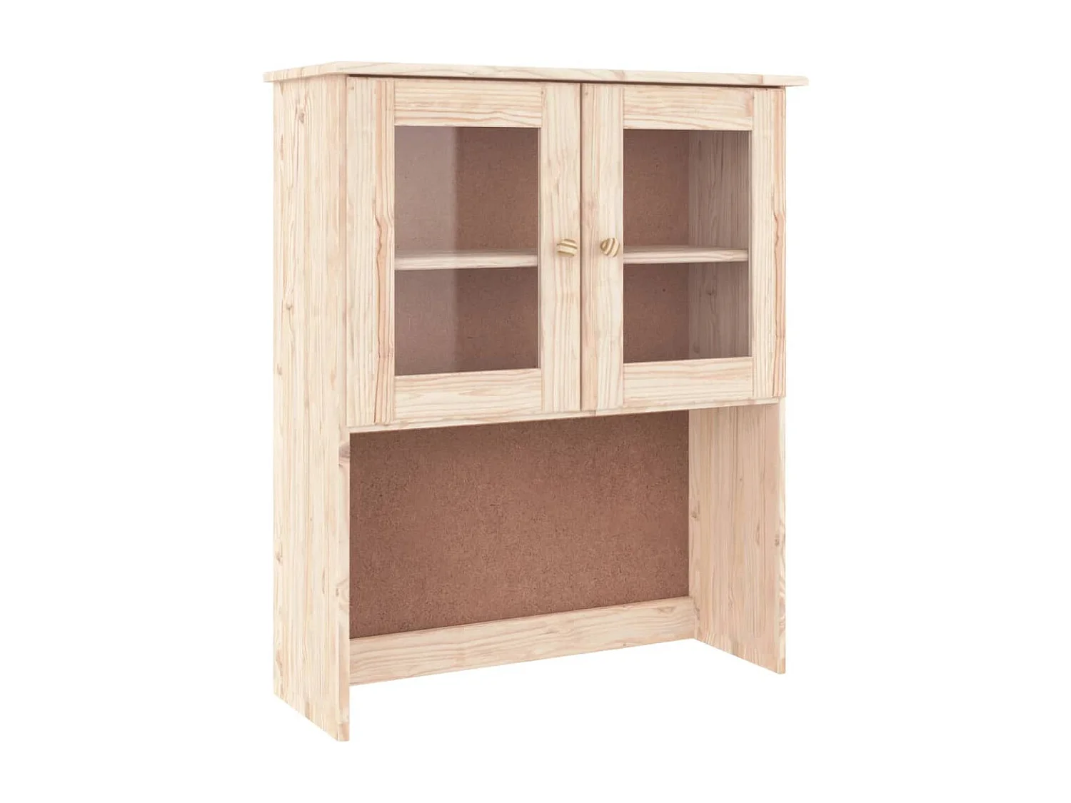 Credenza ALTA 77x35x188 cm in Legno Massello di Pino