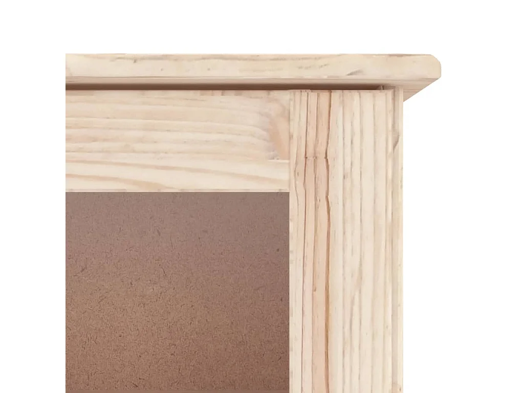 Credenza ALTA 77x35x188 cm in Legno Massello di Pino