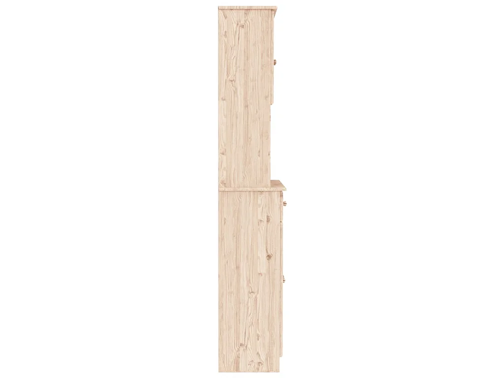 Buffet ALTA 77x35x188 cm bois massif de pin