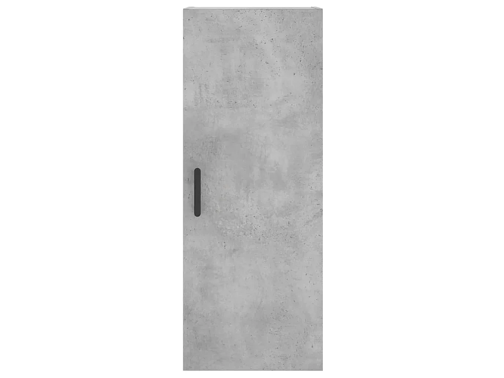 Highboard Betongrau 34,5x34x180 cm Holzwerkstoff