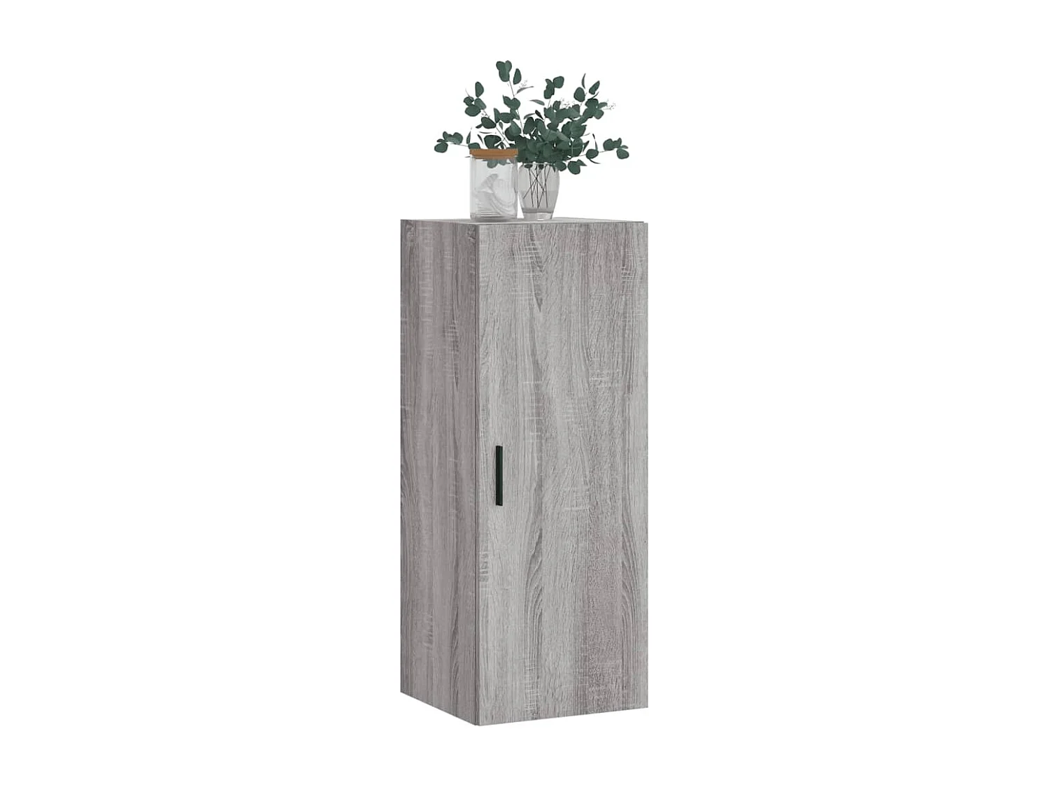 Armoire murale sonoma gris 34,5x34x90 cm