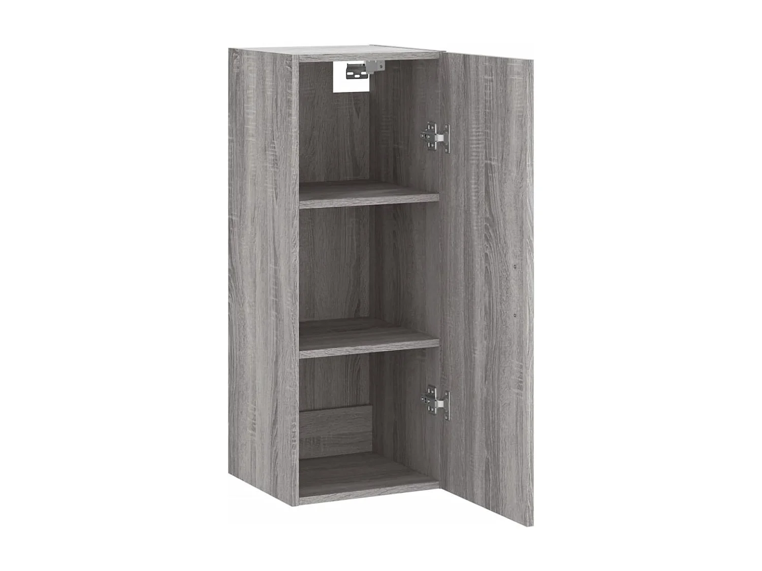 Armoire murale sonoma gris 34,5x34x90 cm