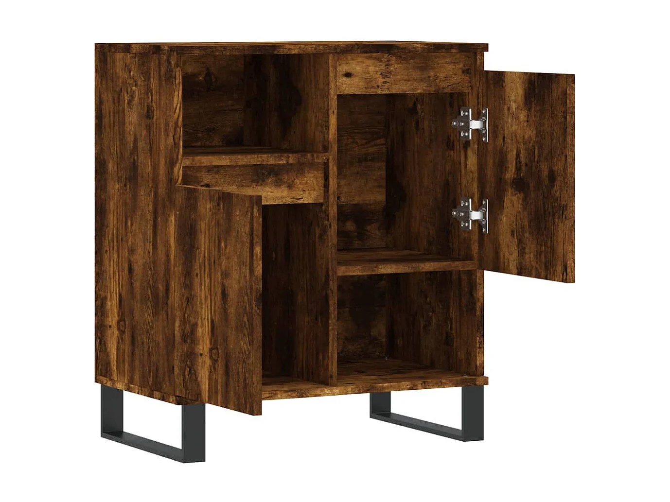 Aparador 60x35x70 cm derivados de madeira carvalho fumado