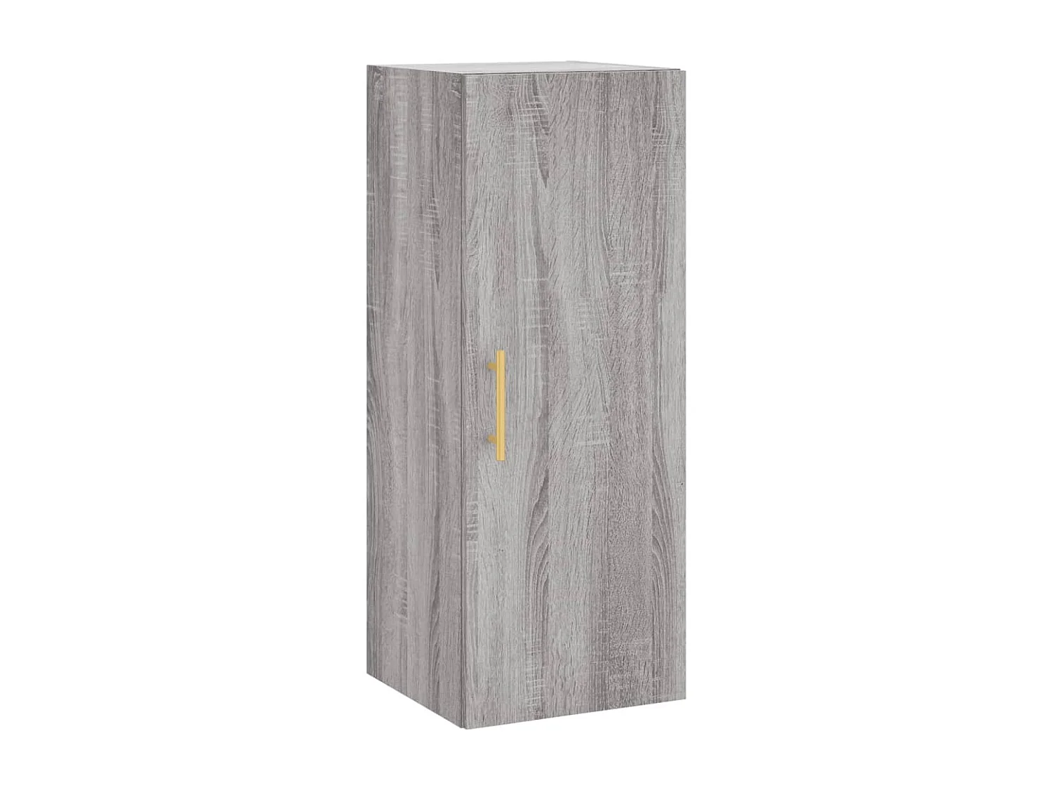Mobile a Parete Grigio Sonoma 34,5x34x90 cm