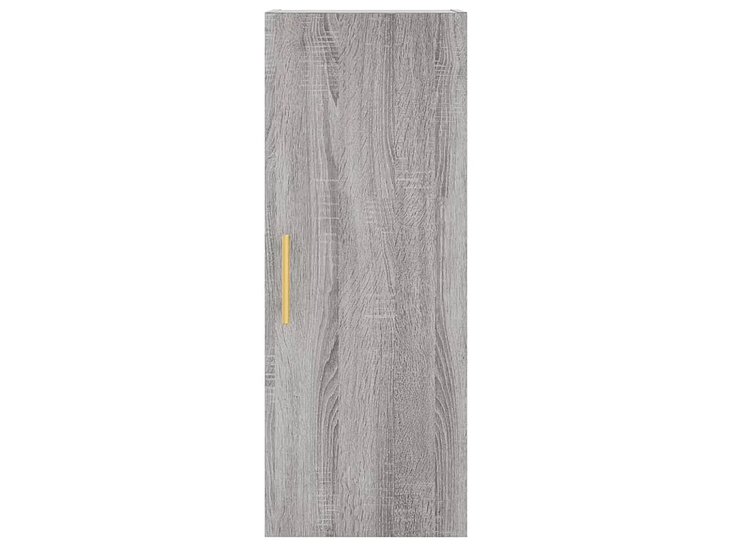 Mobile a Parete Grigio Sonoma 34,5x34x90 cm