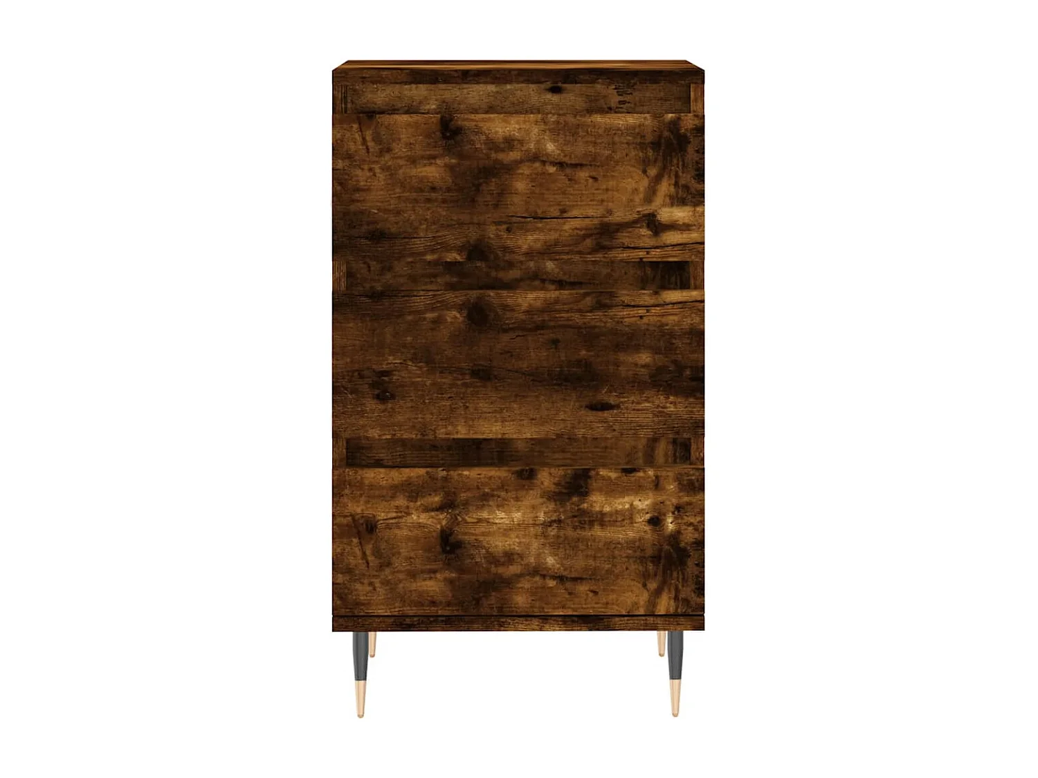 Dressoir 40x35x70 cm bewerkt hout gerookt eikenkleurig