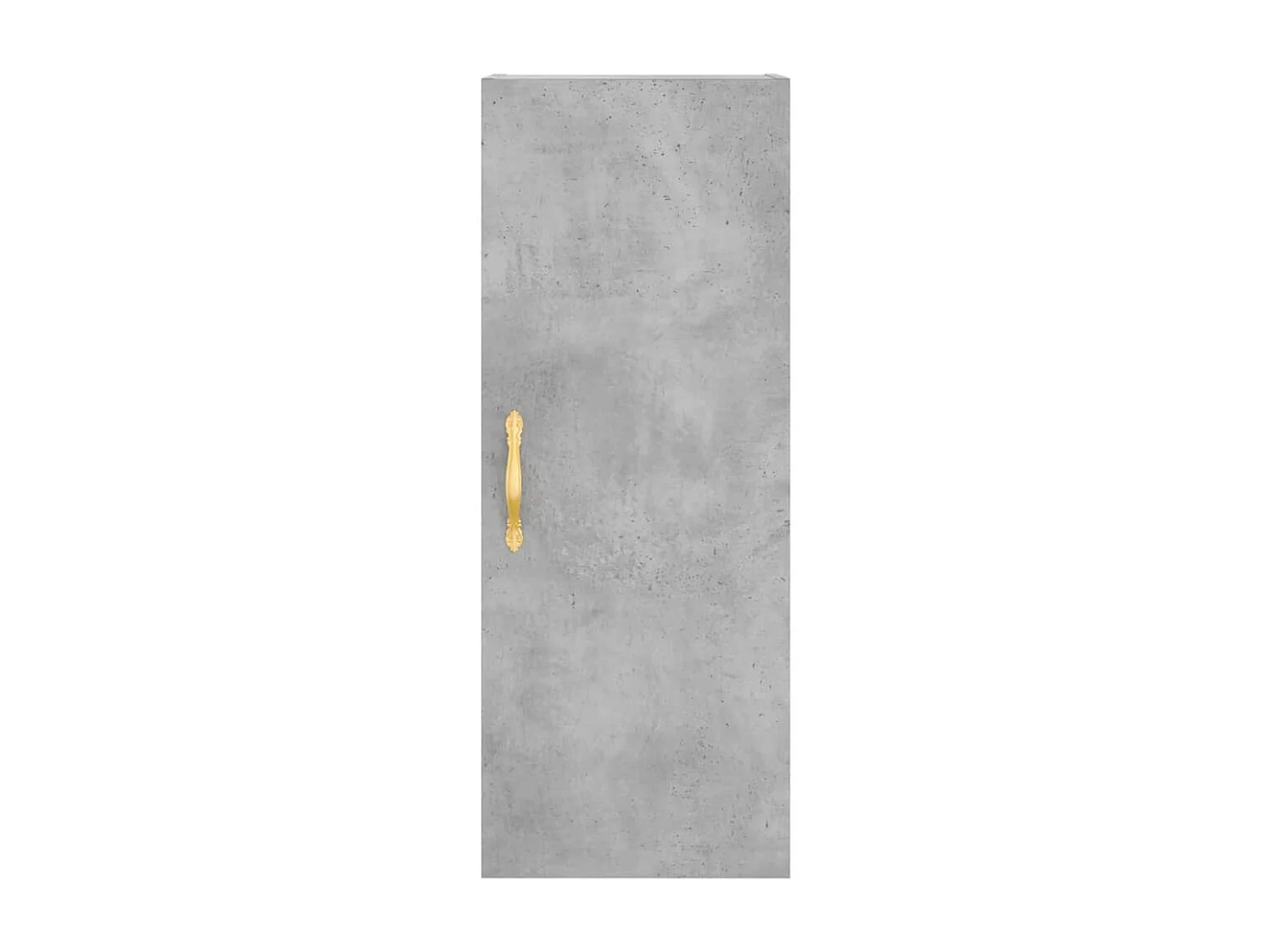 Armoire murale gris béton 34,5x34x90 cm