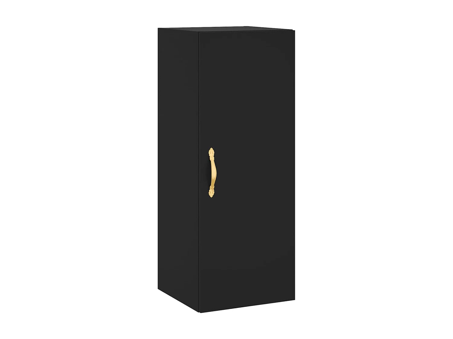 Armoire murale noir 34,5x34x90 cm