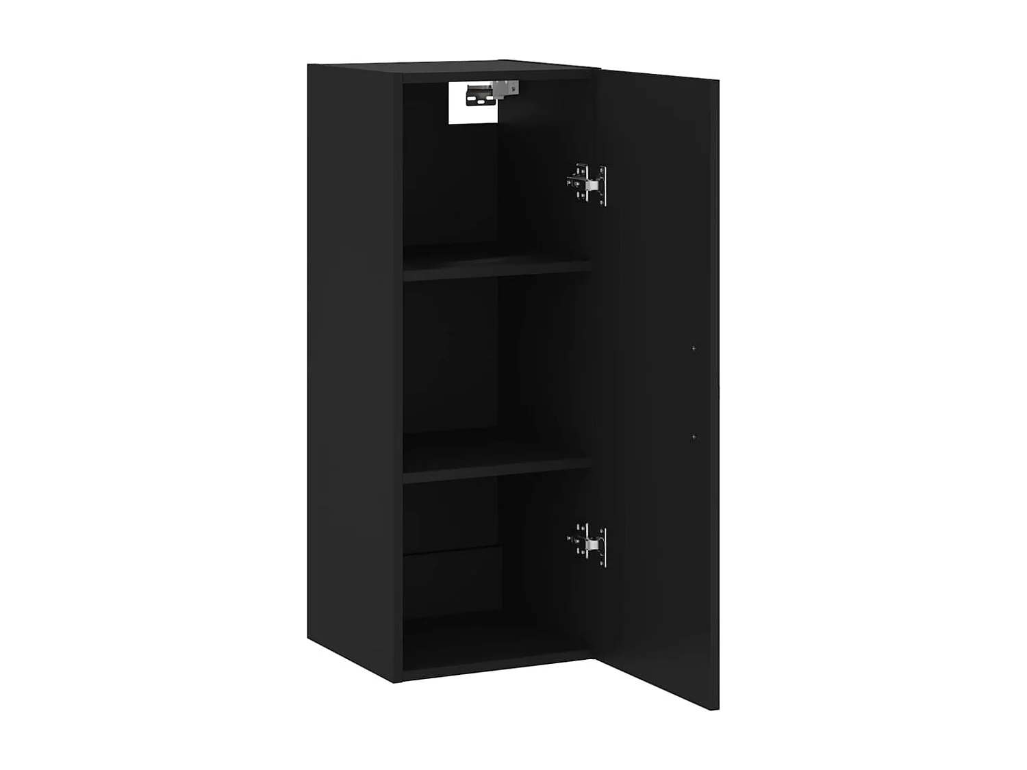 Armoire murale noir 34,5x34x90 cm