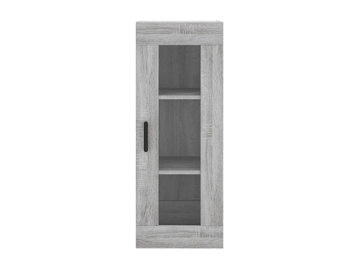 Armoire murale sonoma gris 34,5x34x90 cm