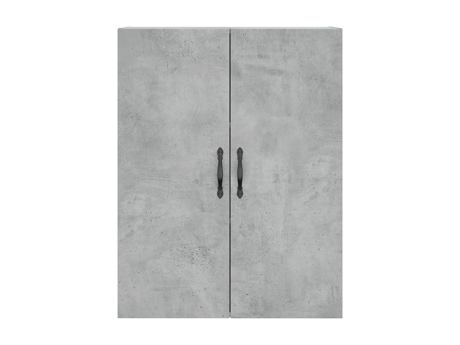 Armoire murale gris béton 69,5x34x90 cm bois d'ingénierie
