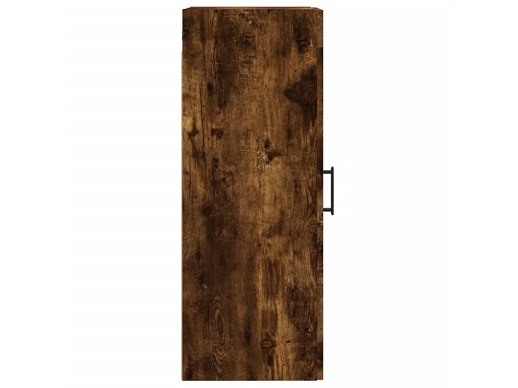 Mobile a Parete Rovere Fumo 34,5x34x90 cm in Legno Multistrato