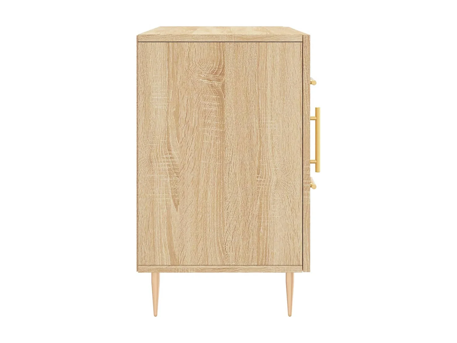 Buffet chêne sonoma 100x36x60 cm bois d'ingénierie