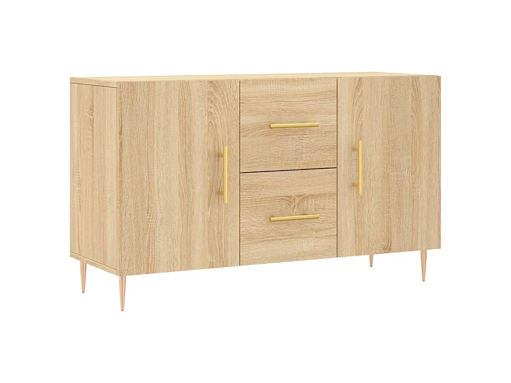 Sideboard Sonoma-Eiche 100x36x60 cm Holzwerkstoff