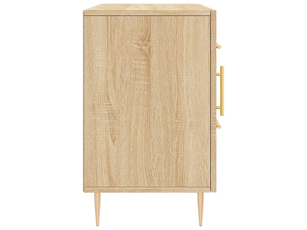 Sideboard Sonoma-Eiche 100x36x60 cm Holzwerkstoff