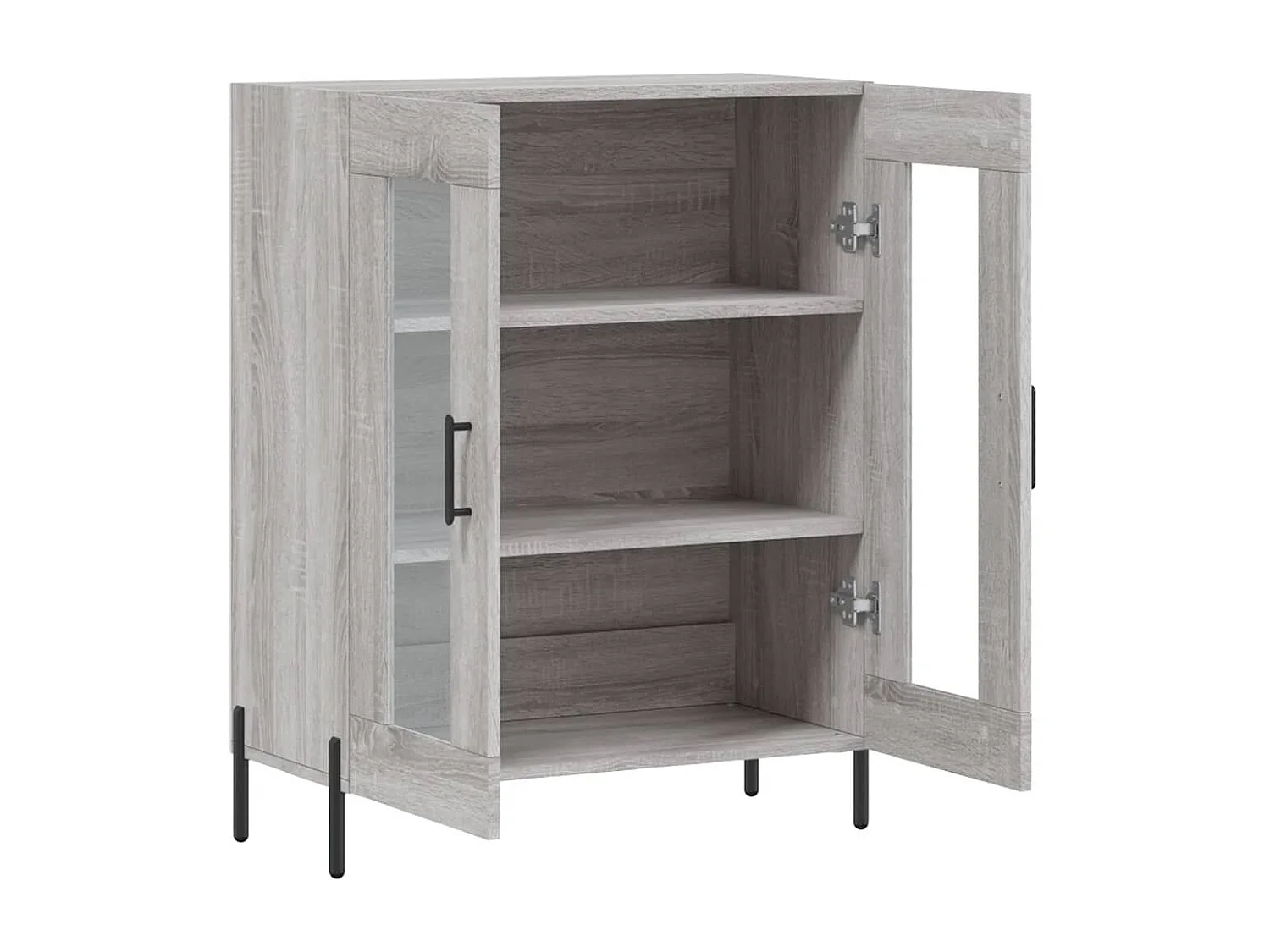 Buffet sonoma gris 69,5x34x90 cm bois d'ingénierie