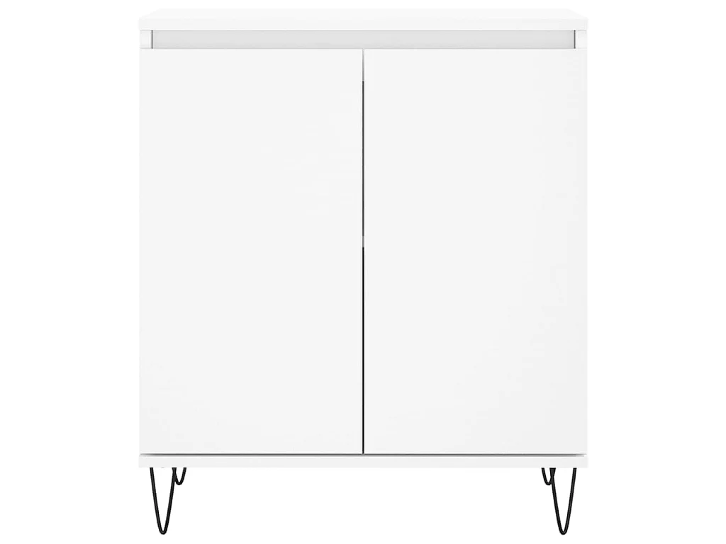 Buffet Blanc 60x35x70 cm Bois d'ingénierie