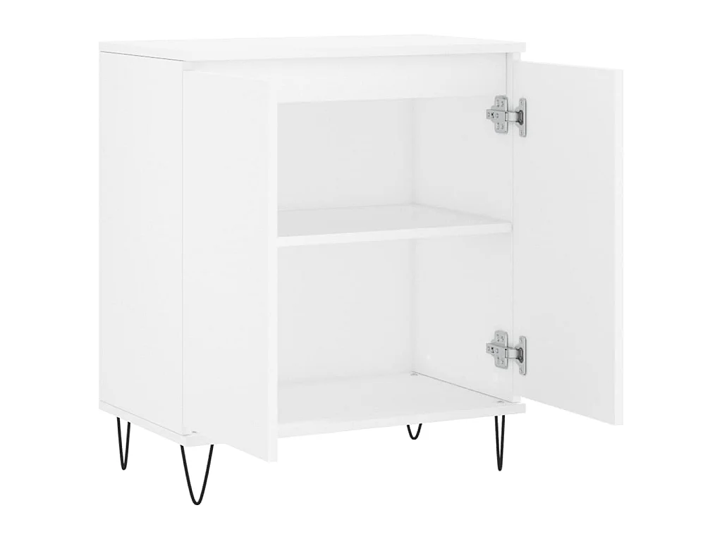 Buffet Blanc 60x35x70 cm Bois d'ingénierie